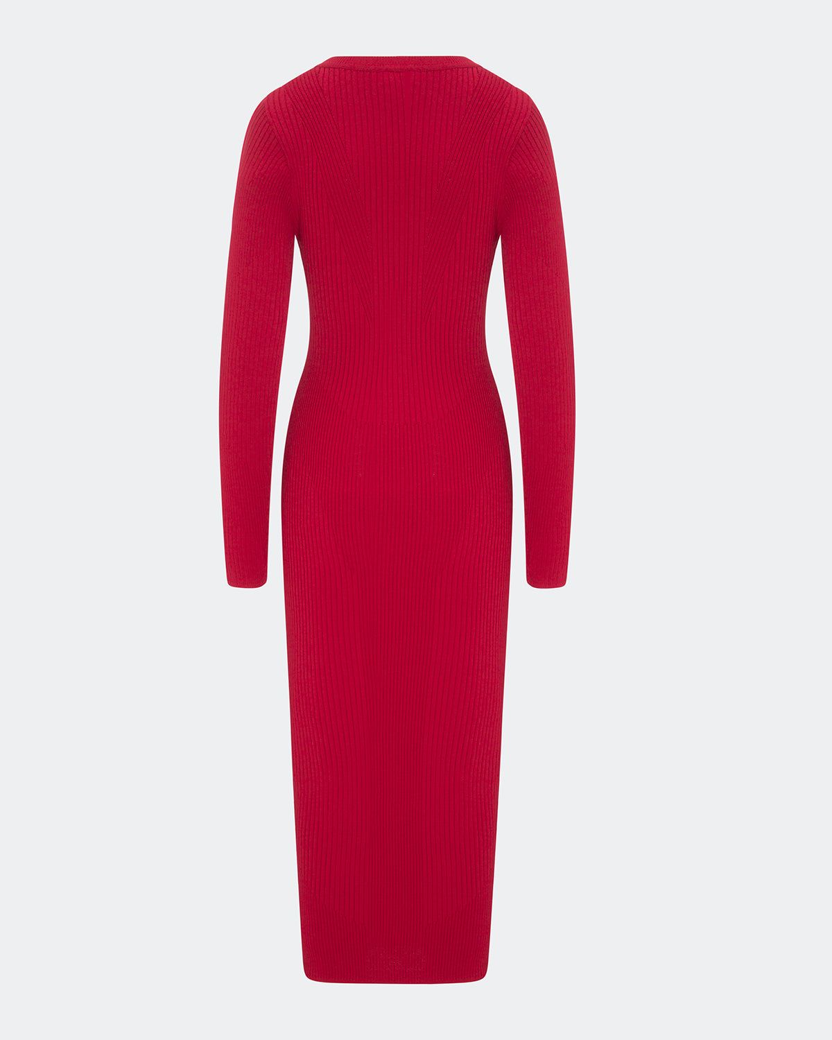 Elemental Scarlett Red Midi Dress