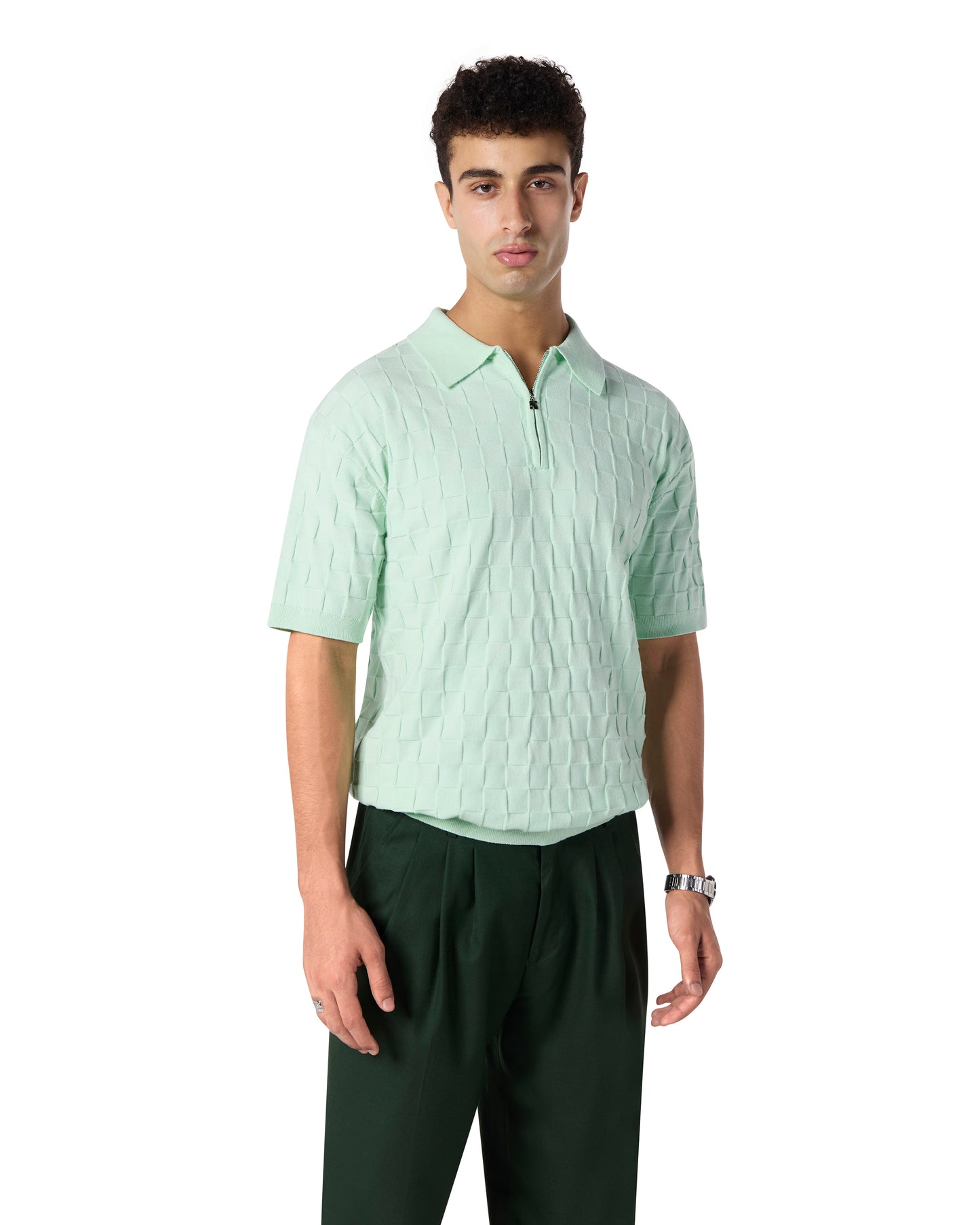Elemental Mint Green Polo