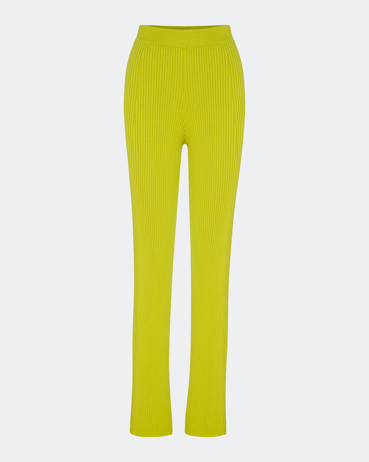 Elemental Lime Straight leg Knit Pants