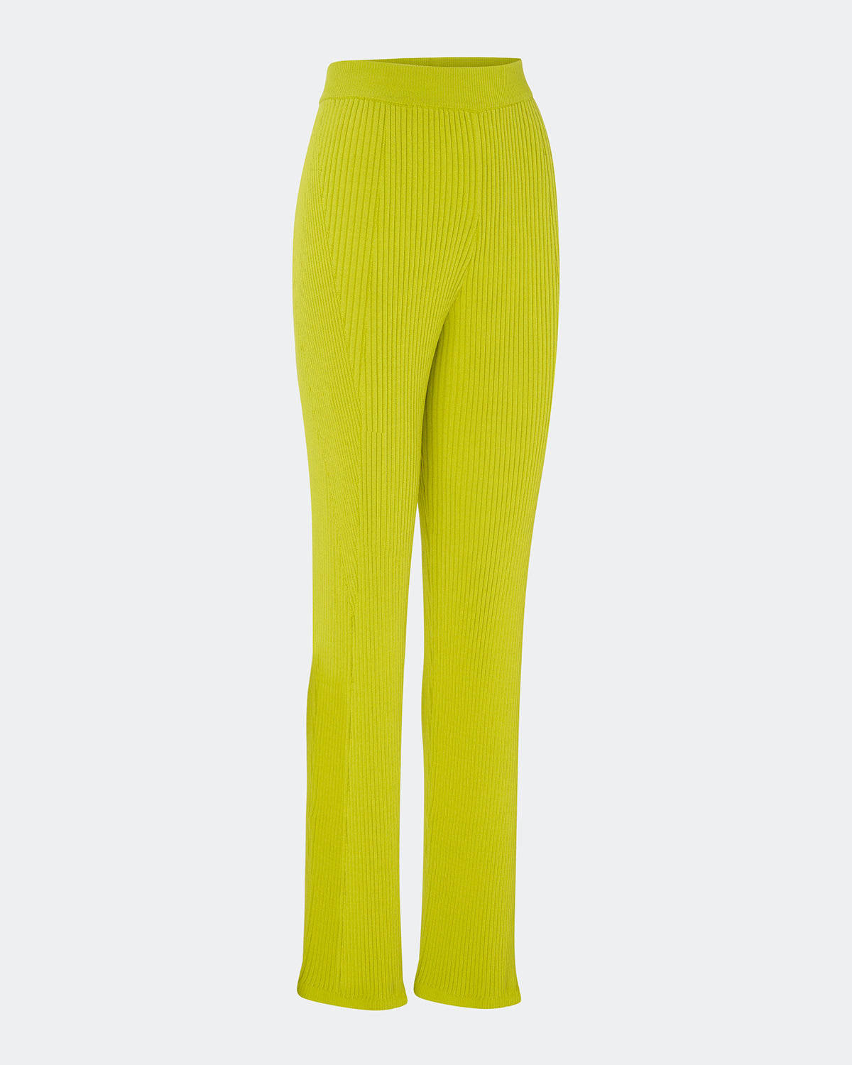 Elemental Lime Straight leg Knit Pants