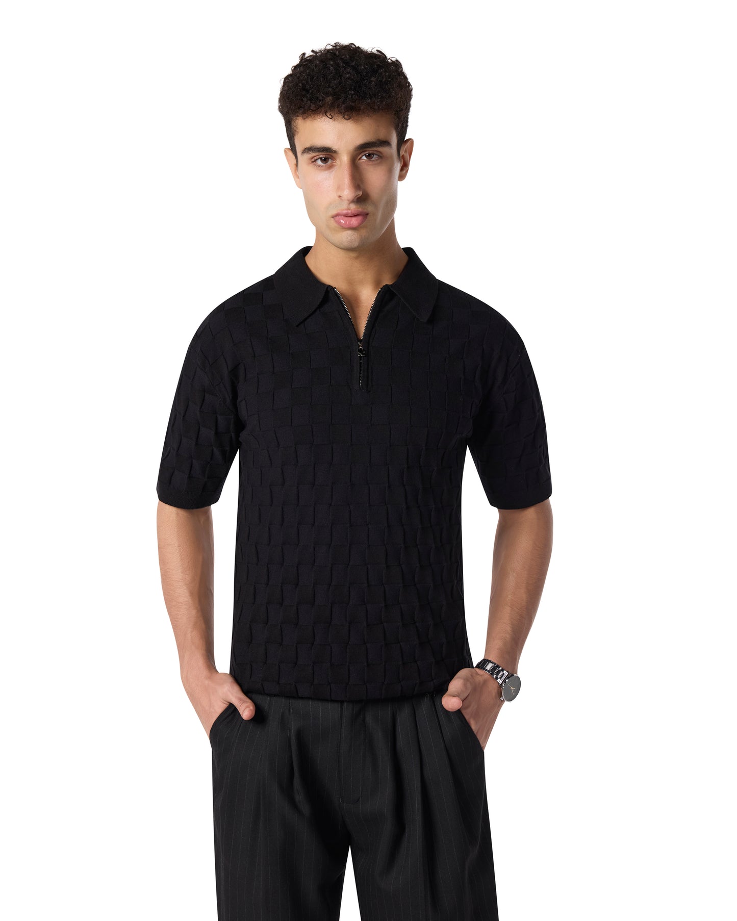 Elemental Onyx Black Polo