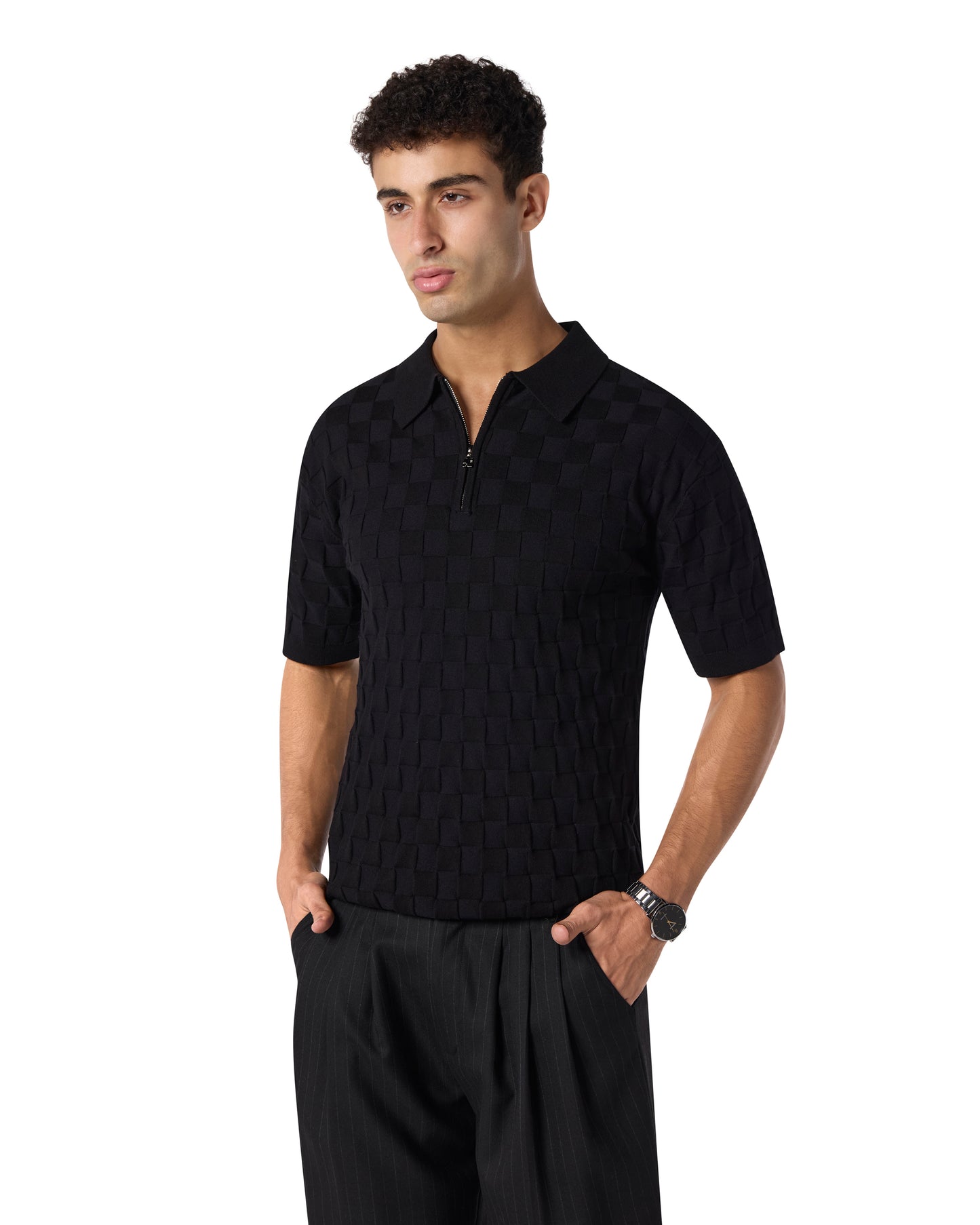 Elemental Onyx Black Polo