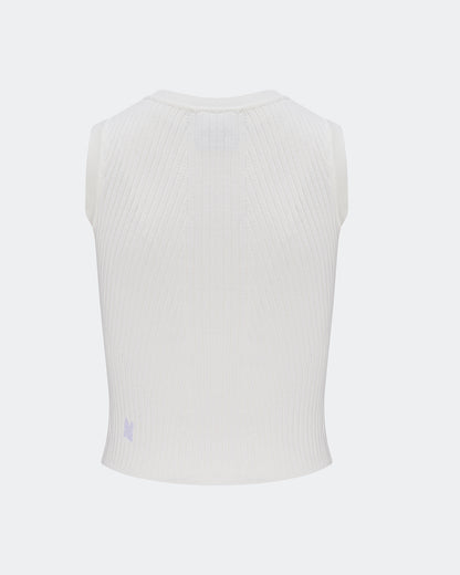 Elemental Luna White Knit Tank