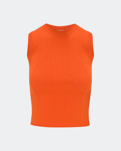 Elemental Tangerine Knit Tank