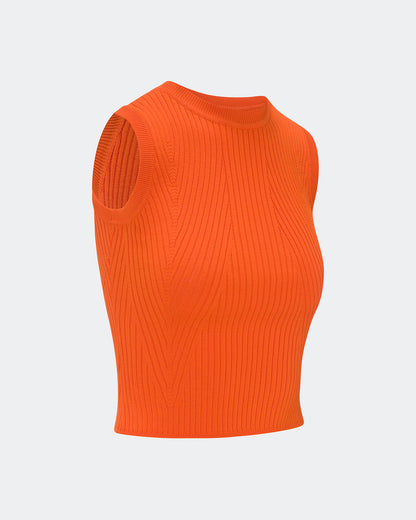 Elemental Tangerine Knit Tank