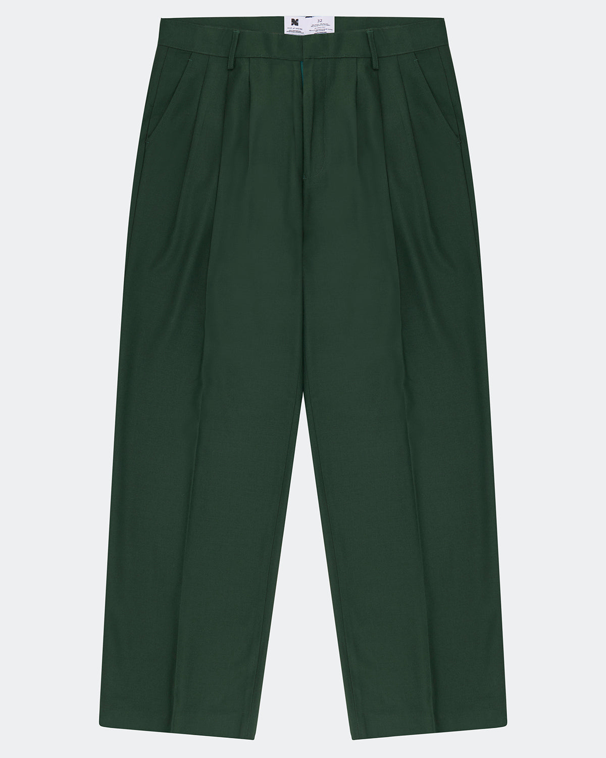 College Slacks British Racing Green